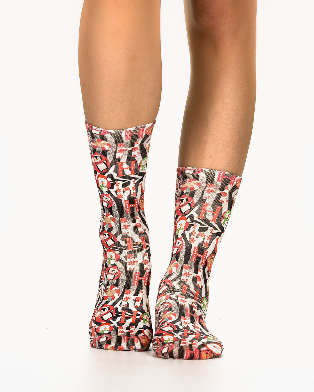 Leopard Ho-Ho Lady Socks