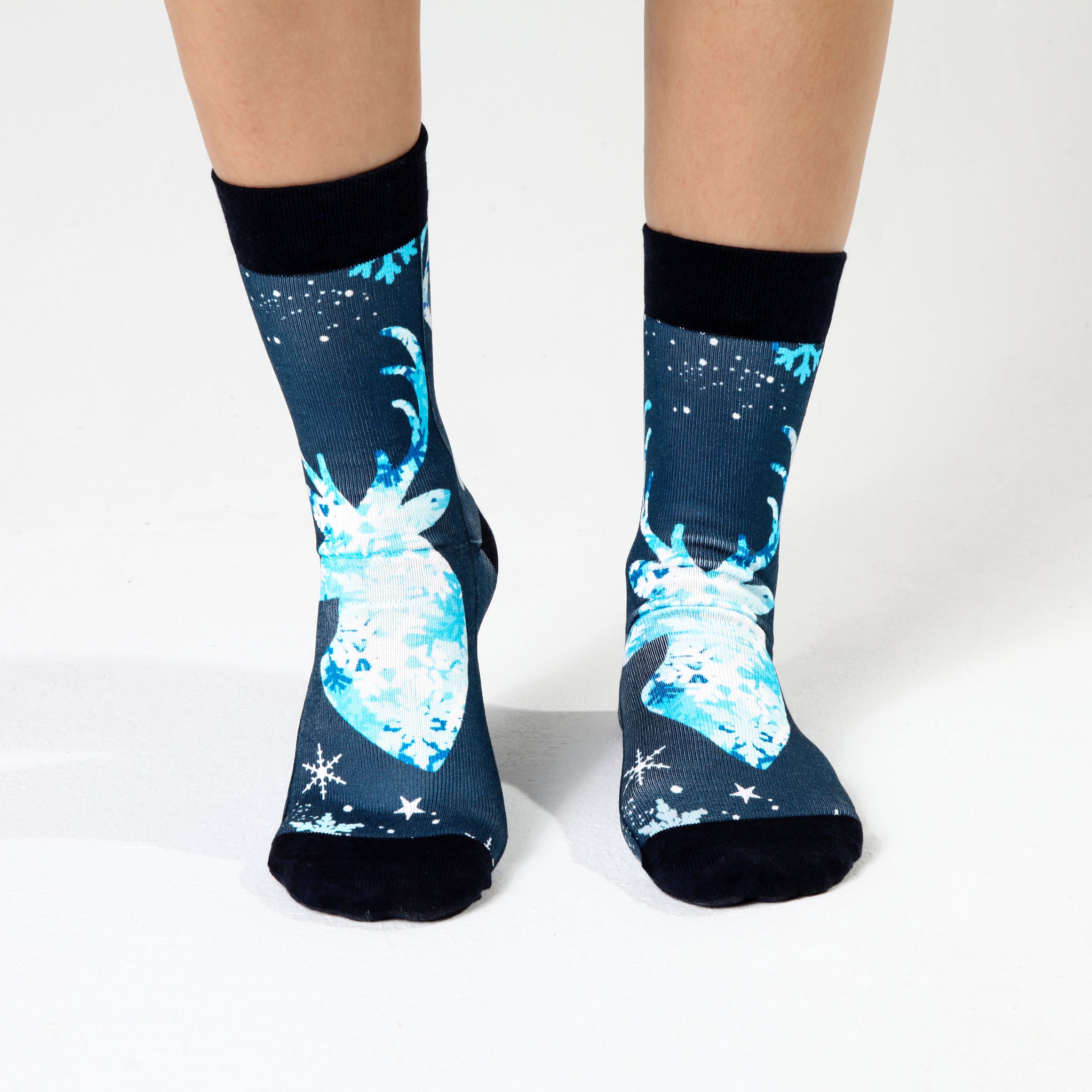 Wonderful Deer Lady Sock