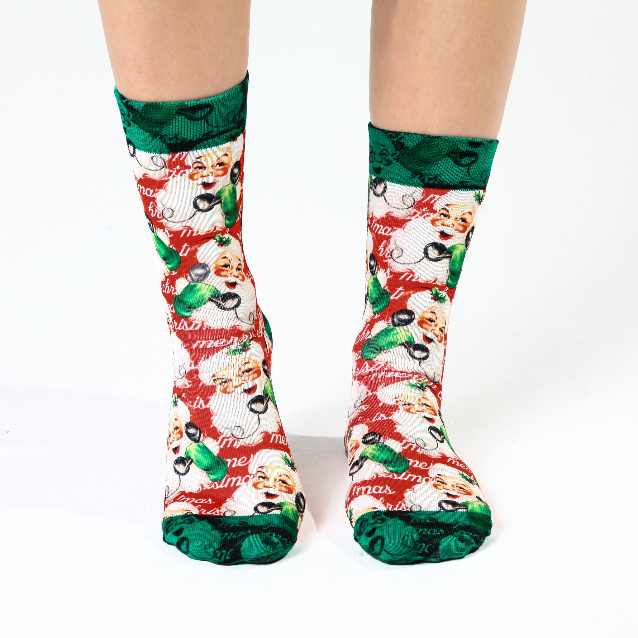 Santa's Call Lady Sock