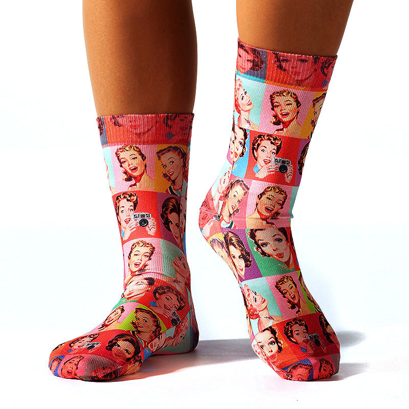 Retro Ladies Lady Socks