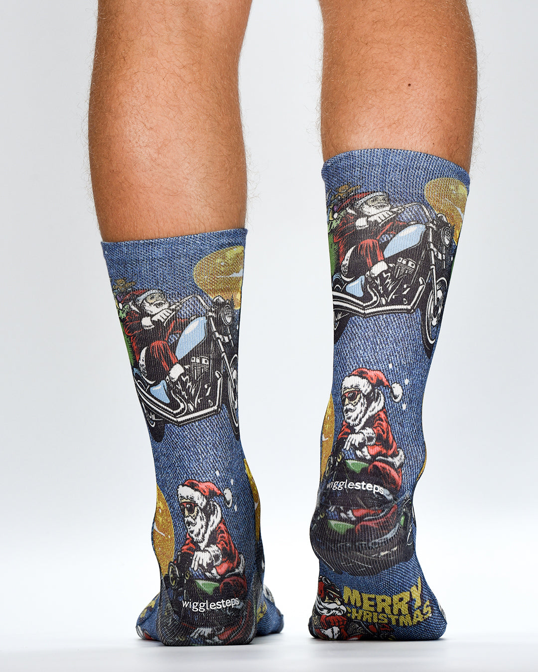 Santa Rider Man Sock