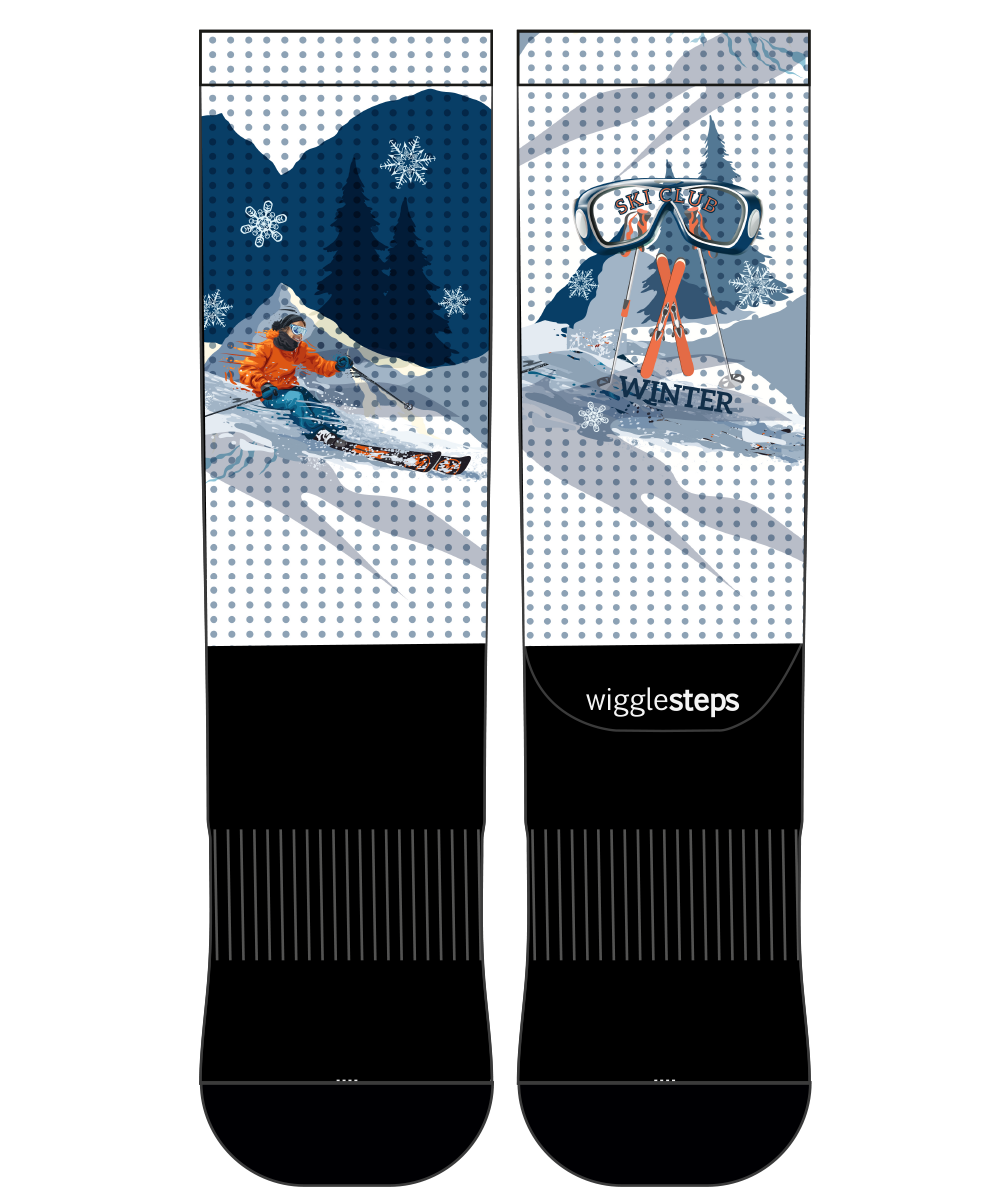 Ski Winter Day Performance Sock