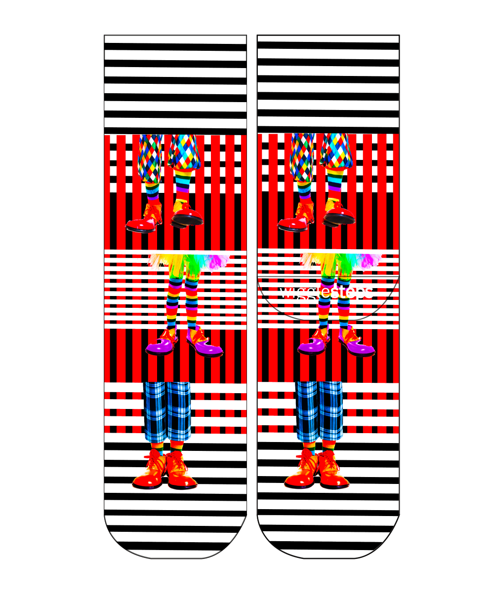 Clowns Shoes Lady Sock