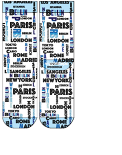 Which City I  Lady Socks