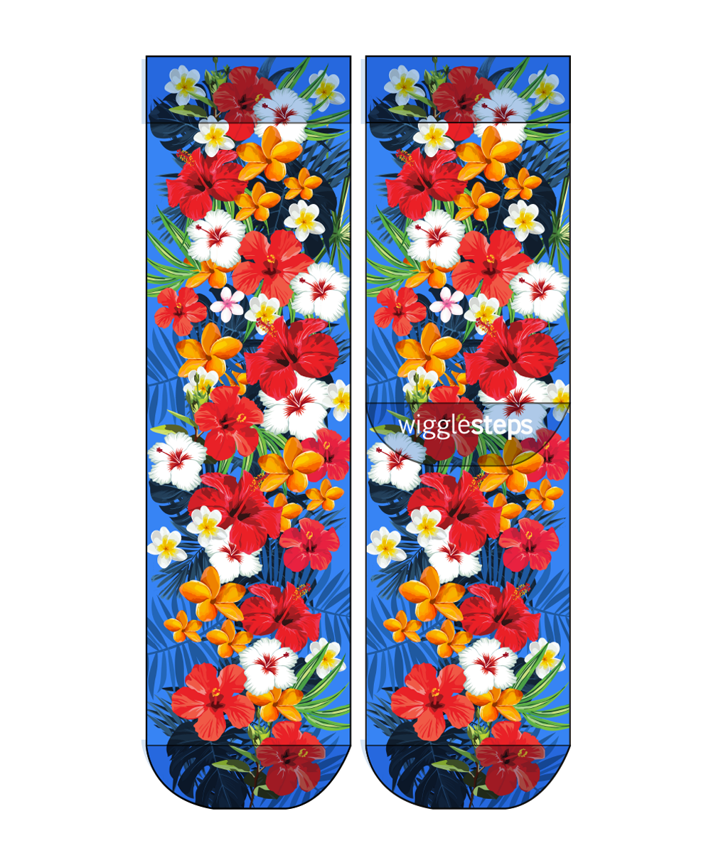 Summer Flowers Man Sock