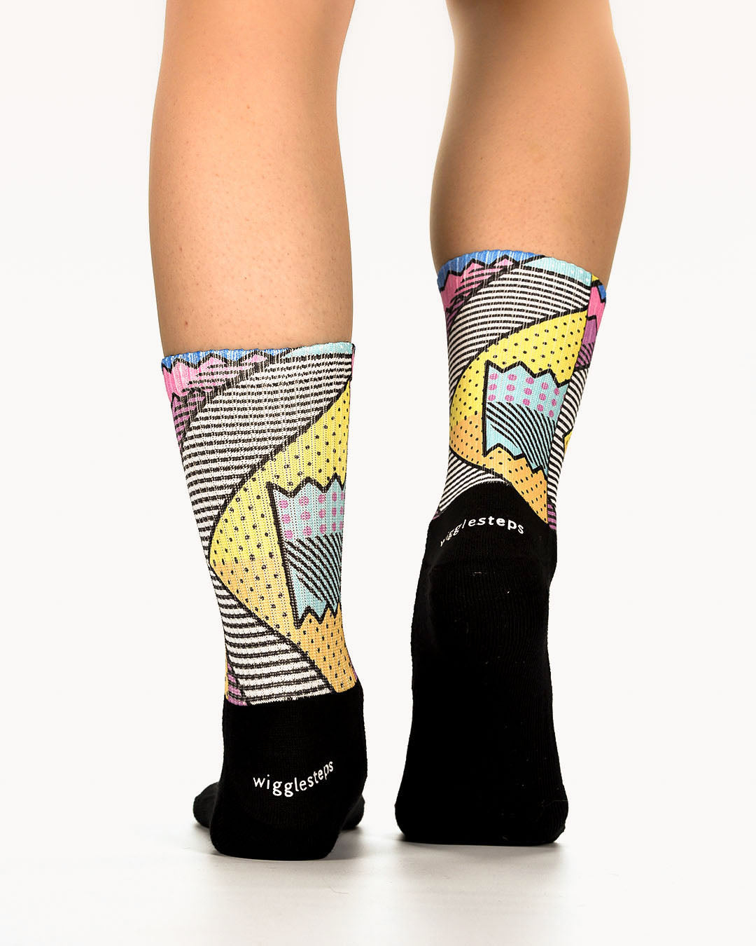 Printmaker Black Performance Sock