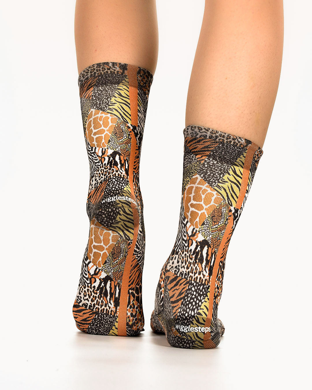 Mixed Animal Skin Lady Socks