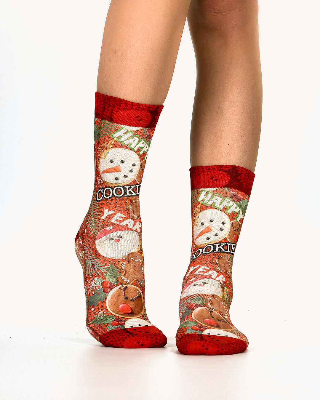 Noel Cookie Lady Sock