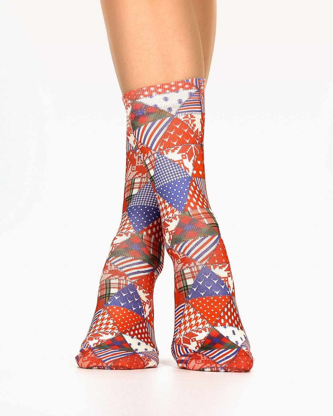 Noel Fabric Man Sock