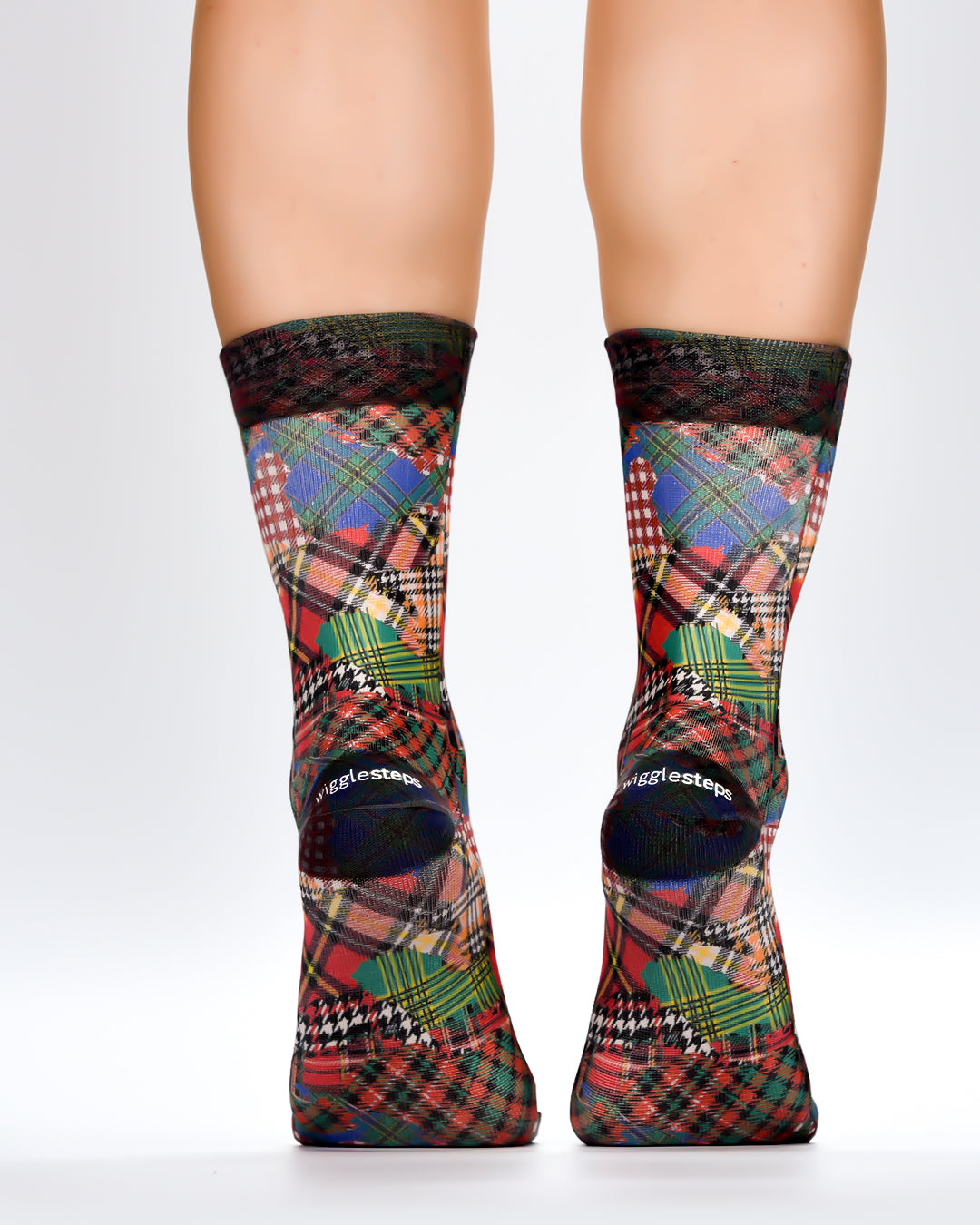 Tartan Patchwork Lady Sock