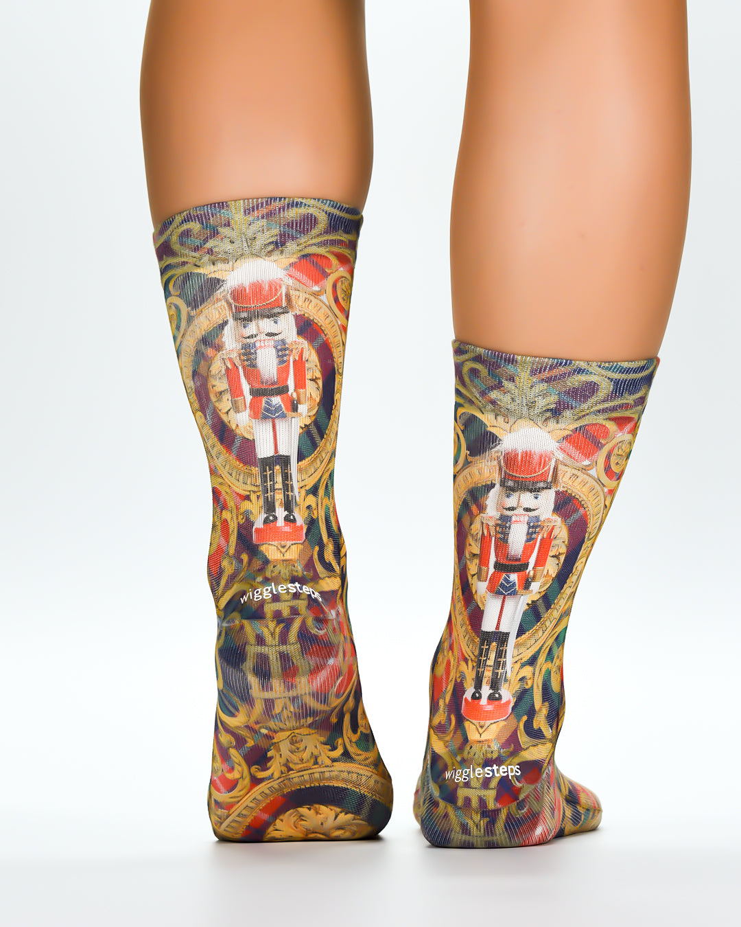 Vintage Nutcracker Man Sock