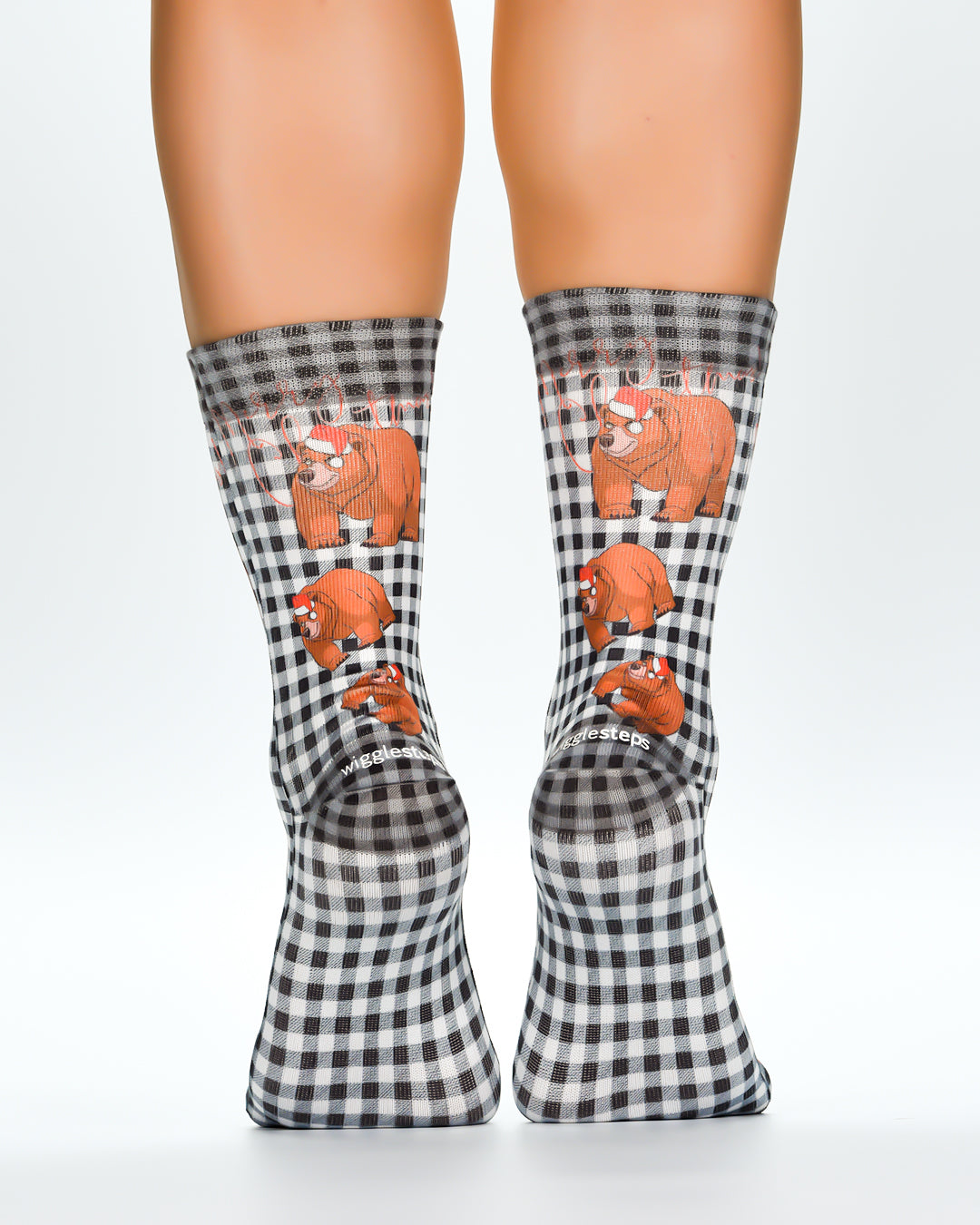 Holly Bear Lady Sock