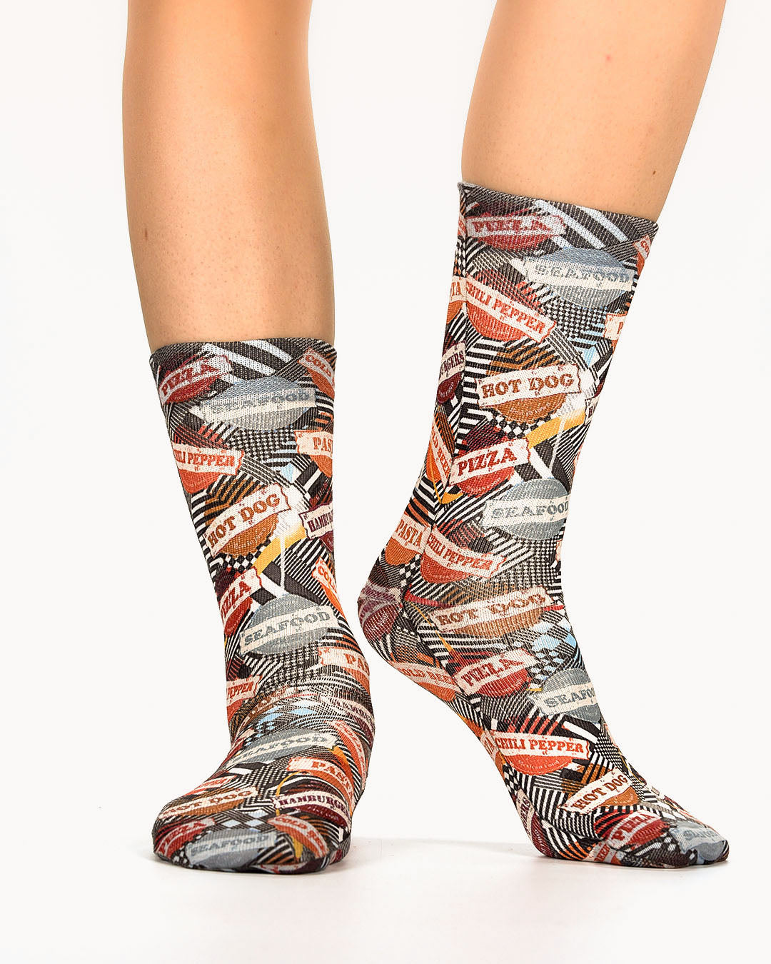 Fastfood Time Lady Socks