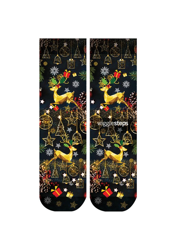 Noel Deer Lady Sock